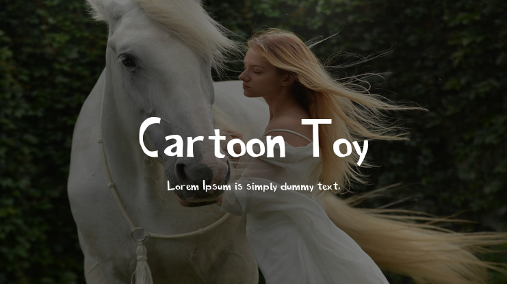 Cartoon Toy Font