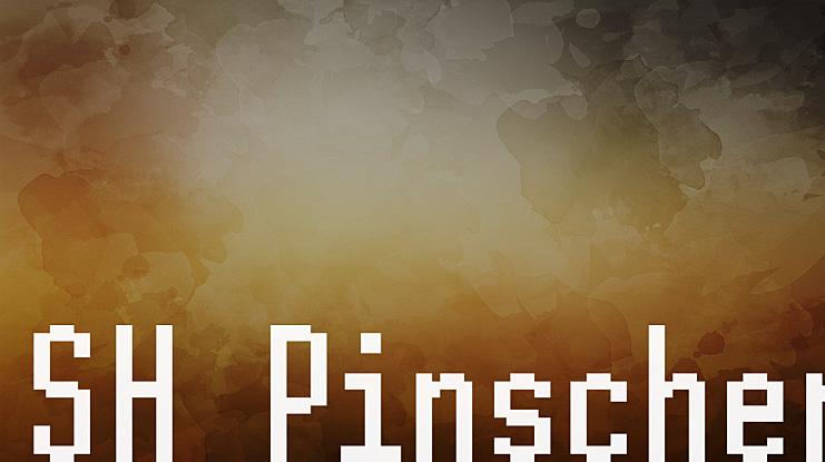 SH Pinscher Font