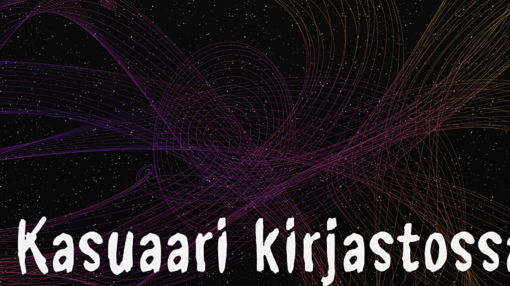 Kasuaari kirjastossa Font