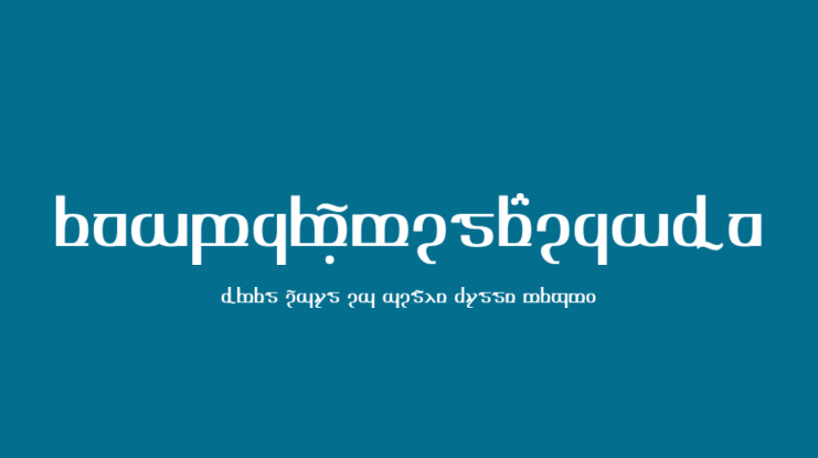 TengwarOptimeDiagon Font Family