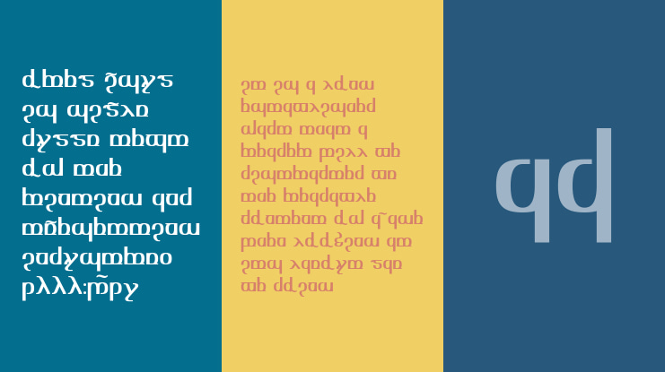 TengwarOptimeDiagon Font Family