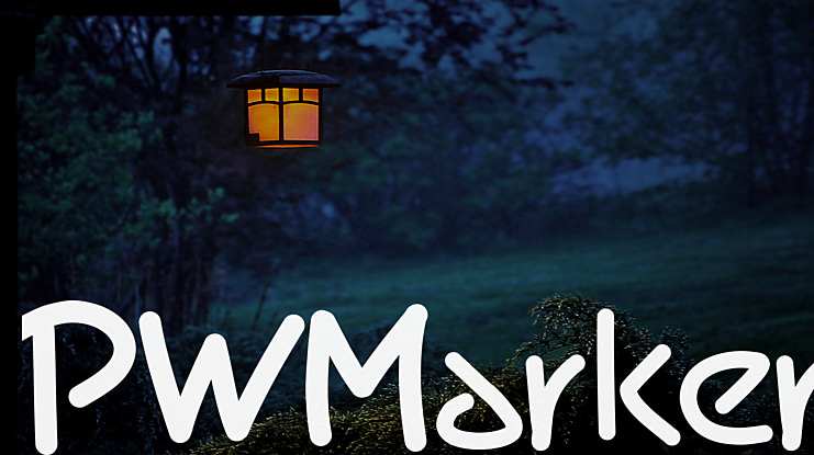 PWMarker Font