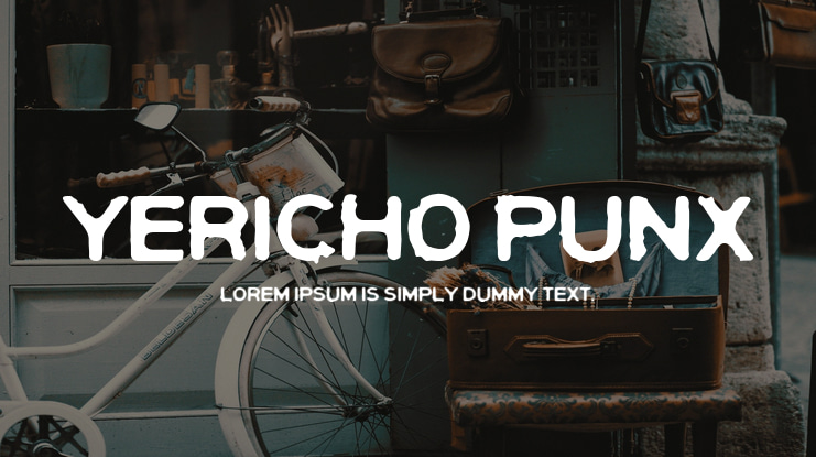 Yericho Punx Font