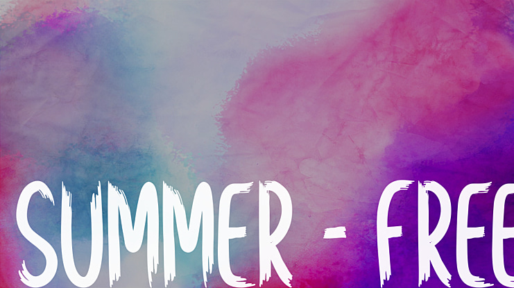 Summer - Free Font