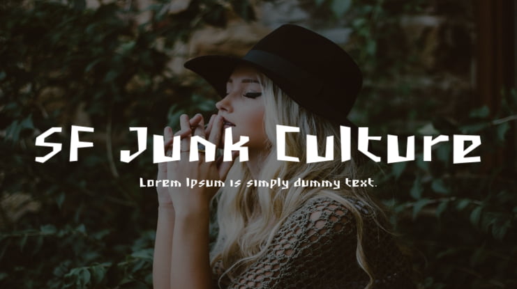 SF Junk Culture Font Family