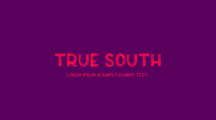 True South Font