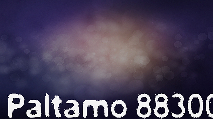 Paltamo 88300 Font