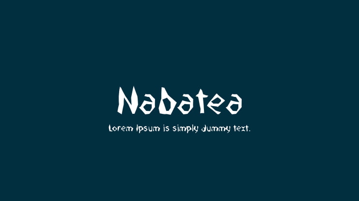 Nabatea Font