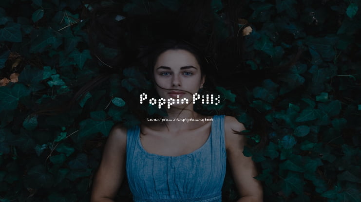 Poppin Pills Font