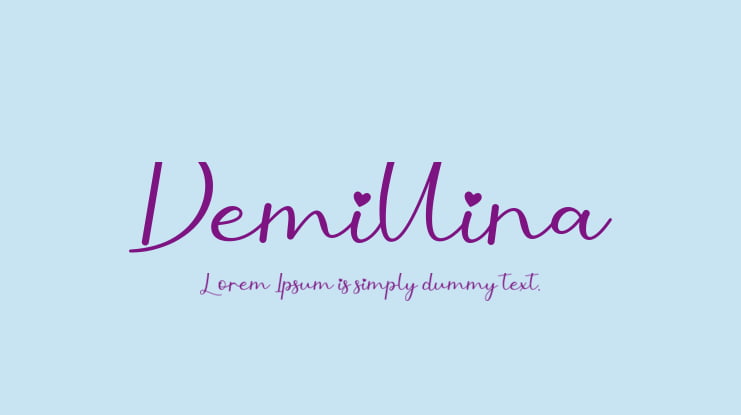 Demillina Font