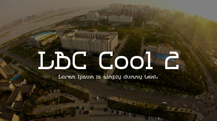 LBC Cool 2 Font