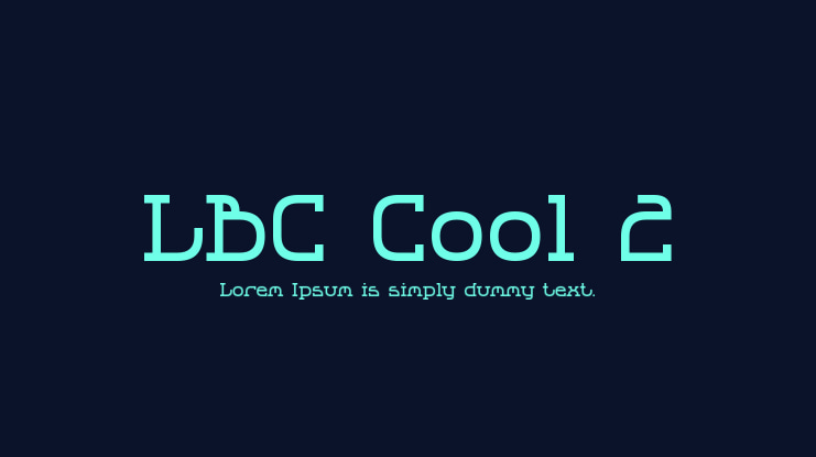 LBC Cool 2 Font