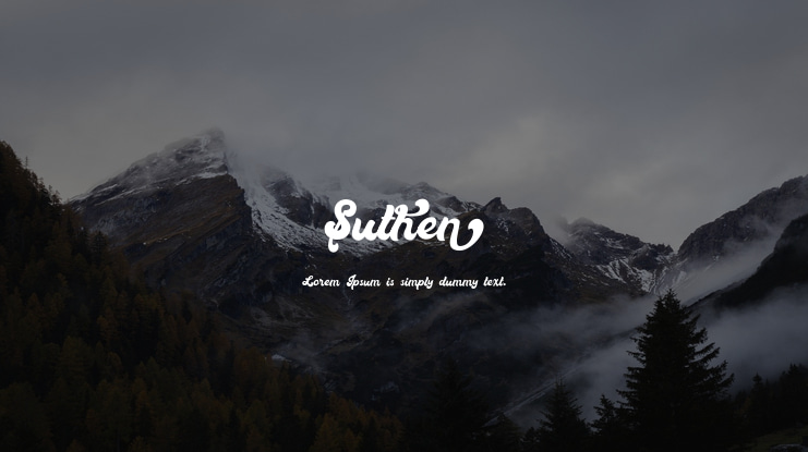 Suthen Font