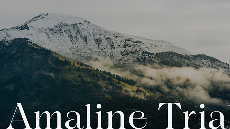 Amaline Trial Font
