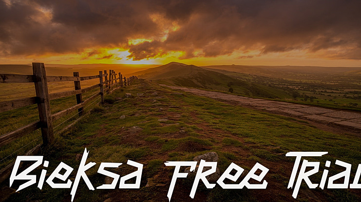 Bieksa Free Trial Font