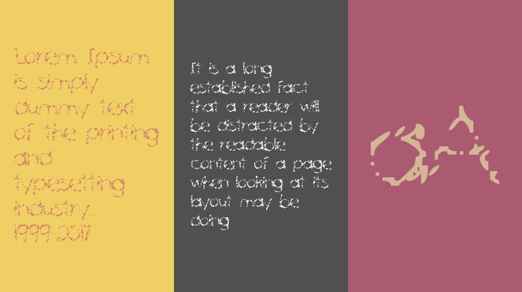 Mascara Mistake Font