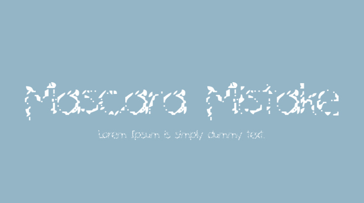 Mascara Mistake Font