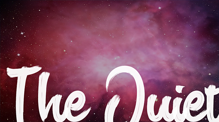 The Quiet Font
