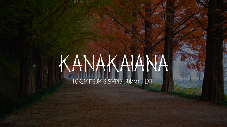 KanaKaiana Font Family