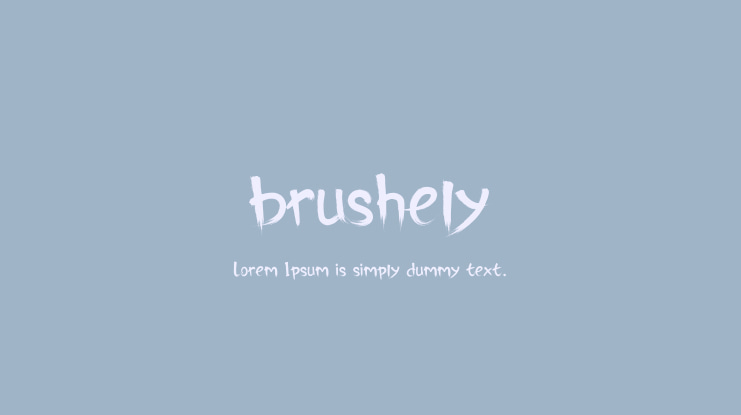 brushely Font