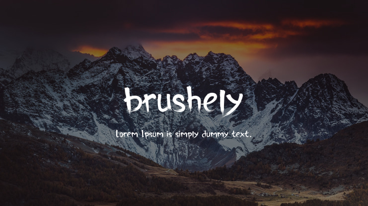 brushely Font