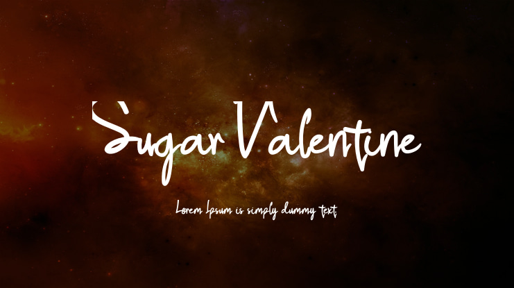 Sugar Valentine Font