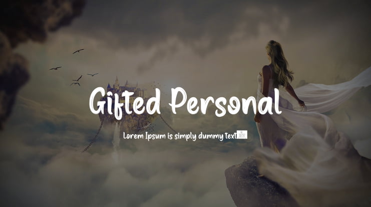 Gifted Personal Font