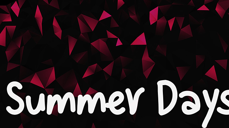 Summer Days Font
