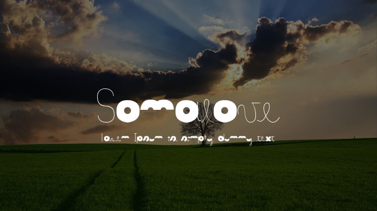 Somalove Font