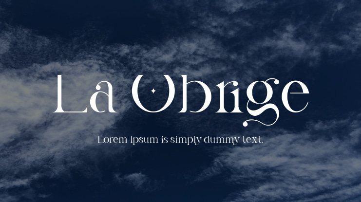 La Obrige Font