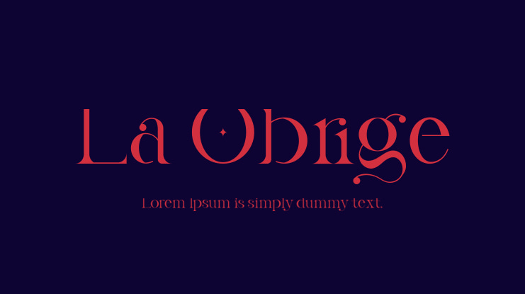 La Obrige Font