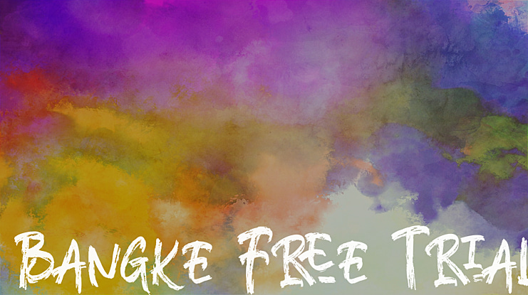 Bangke Free Trial Font