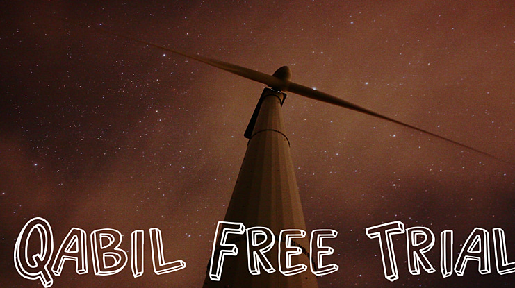 Qabil Free Trial Font