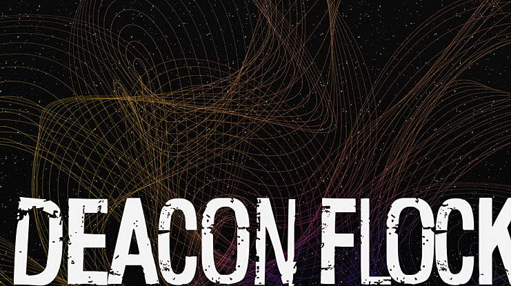 Deacon Flock Font