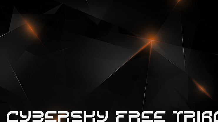 Cybersky Free Trial Font