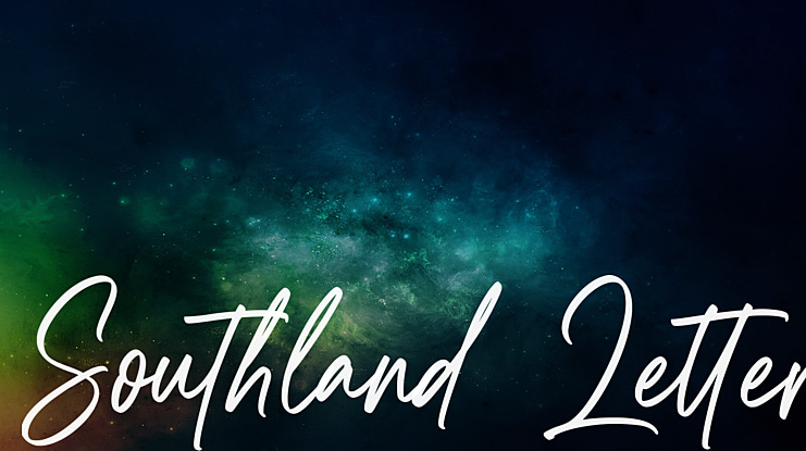 Southland Letter Font