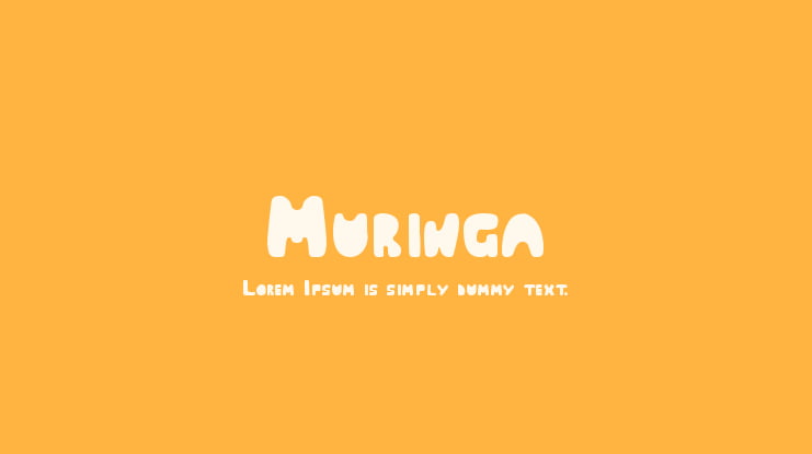 Muringa Font