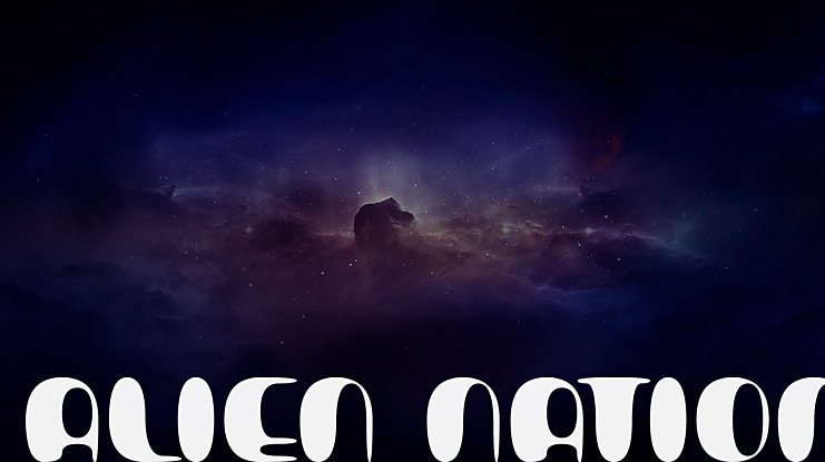 Alien Nation Font Family