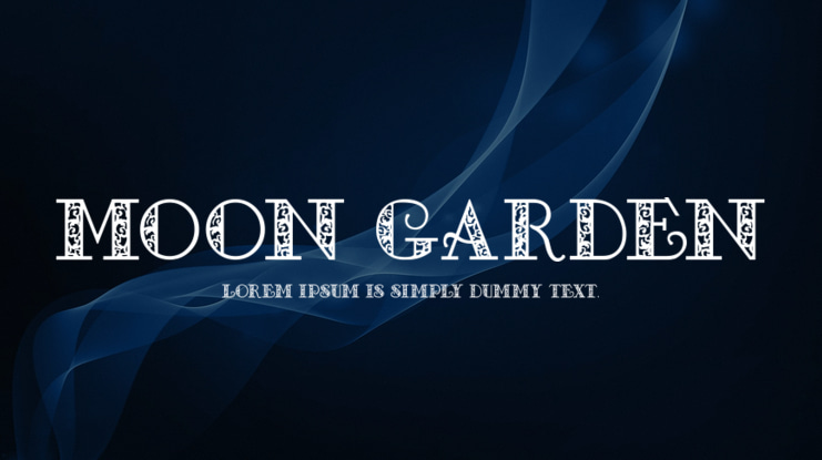 Moon Garden Font Family