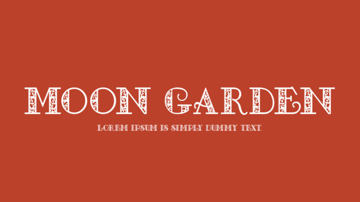 Moon Garden Font Family