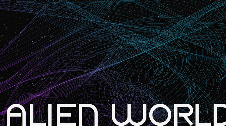 Alien World Font Family