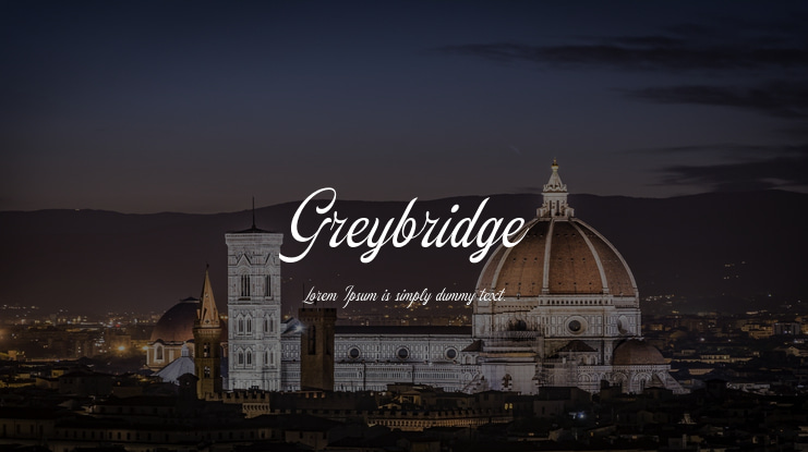 Greybridge Font
