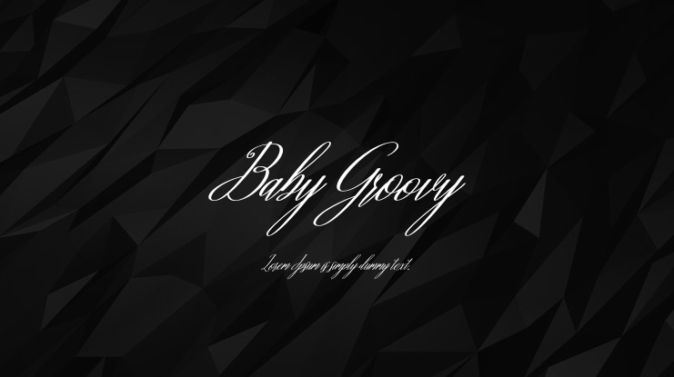 Baby Groovy Font