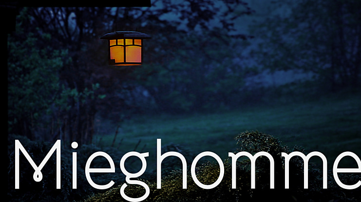 Mieghommel Font