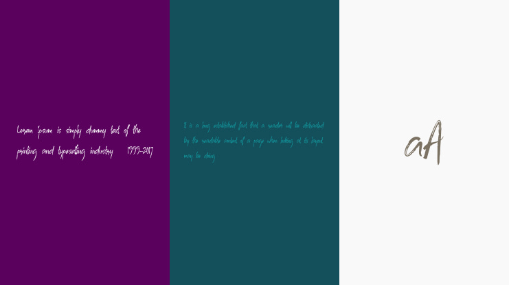 Blombanc Personal Use Font