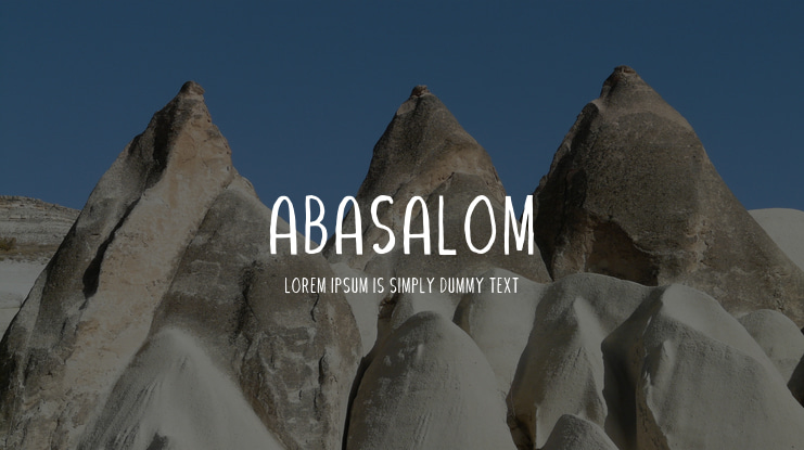 Abasalom Font