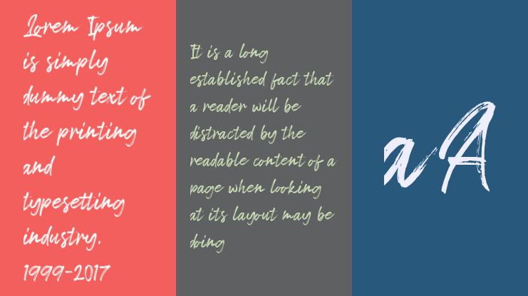 Tropical Summer Brush Font