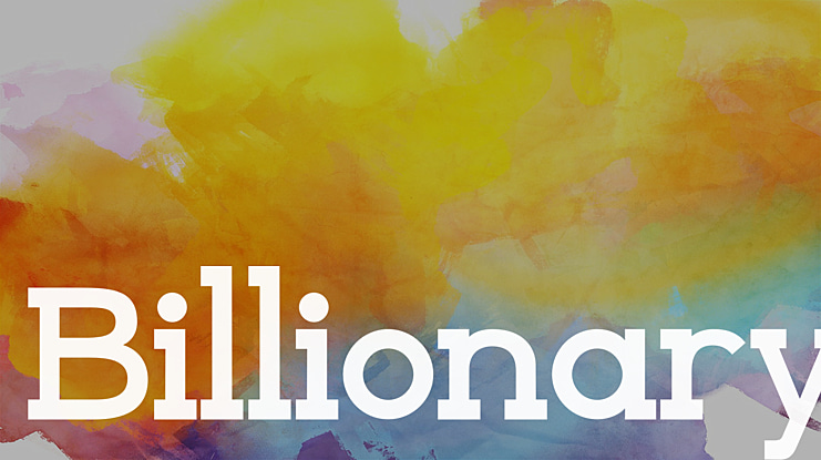 Billionary Font