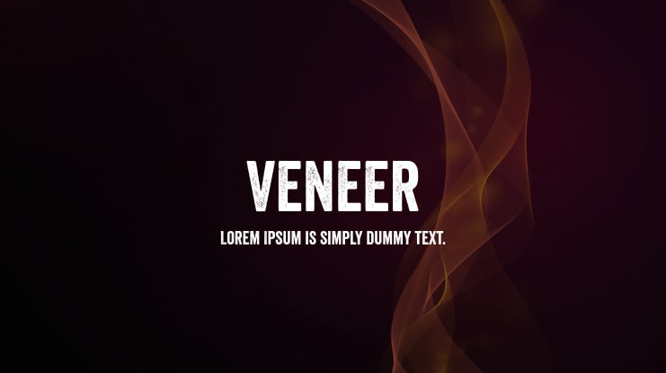 Veneer Font Family