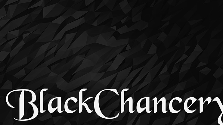 BlackChancery Font
